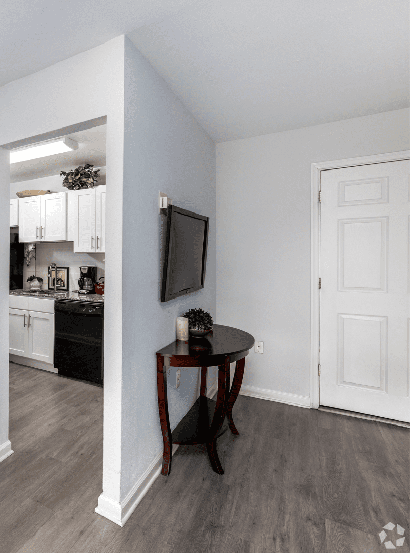 Room interior of hotel bedroom